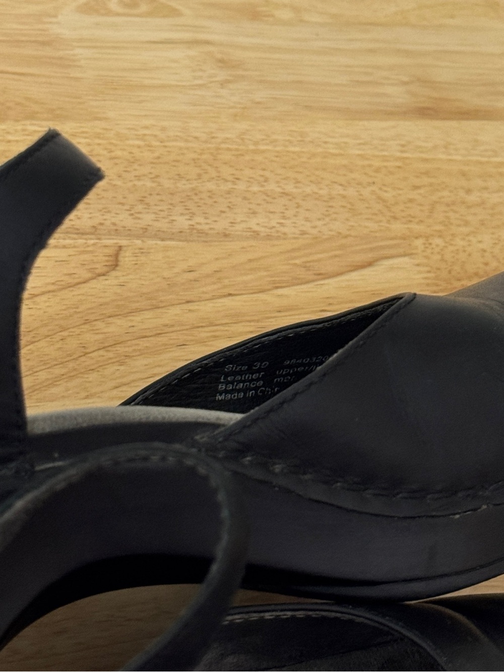 Dansko Black Leather Mary Jane Clogs Comfort Slip-On Shoes EU 39 US 8.5-9 - Picture 8 of 16